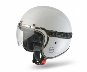 Airoh Garage Urban Jet Helmet - White Gloss